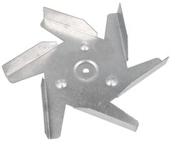 Крильчатка вентилятора для духовки (метал.) D=160mm d отв.=6mm Electrolux (3878453210) 24591 фото