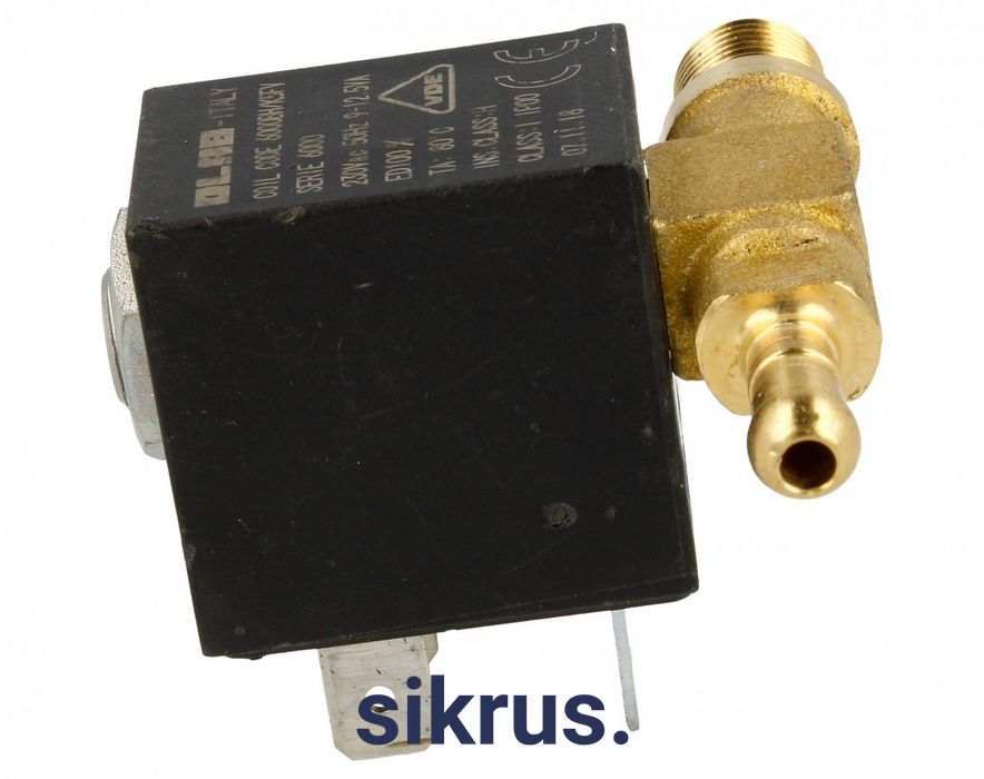 Клапан електромагнітний для парогенератора 230V 9-12VA DeLonghi (5212810481) 11586 фото