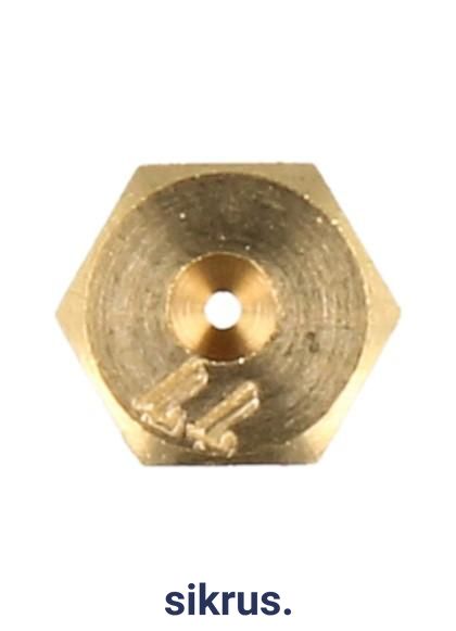 Форсунка (інжектор) пальника (малий) для газ. плити D3 KG-H-G20/20 Gorenje (162081) 31872 фото