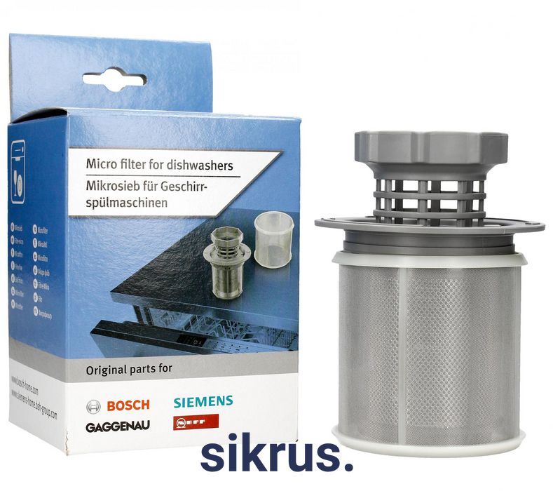 Фільтр 2в1 для посудомийних машин Bosch/Siemens (10002494) 10002494 фото