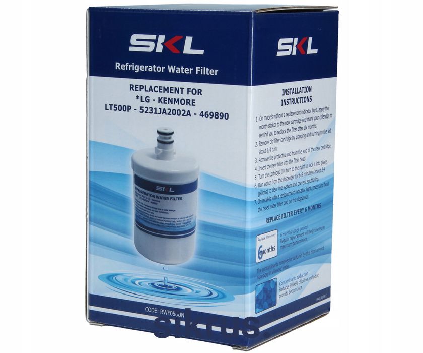 Водяний фільтр для холодильника LT500P SKL LG (5231JA2002A) 30479 фото